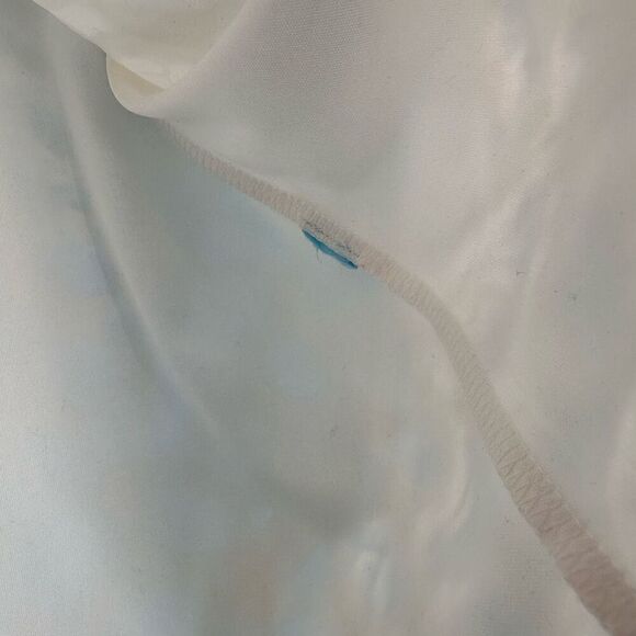 J. Mclaughlin Women's‎ Clarice Lace Cotton Crochet Scallop Blouse White Size XS - Picture 7 of 11